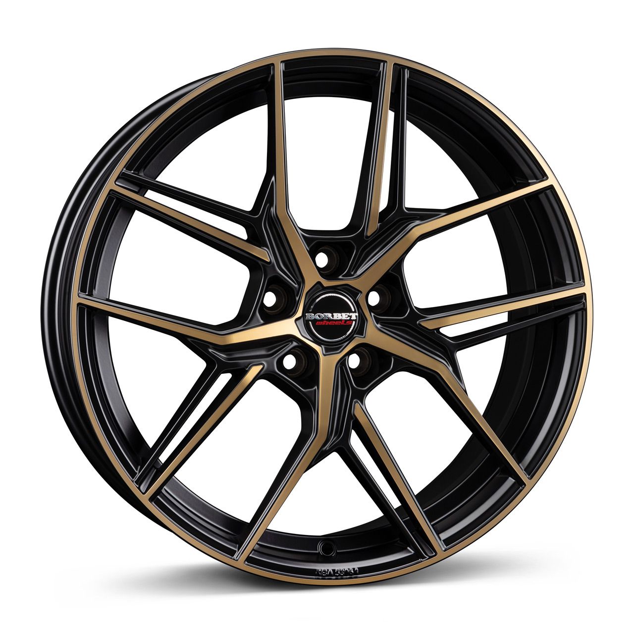 BORBET DESIGN W black copper polished matt 8.0Jx19 5x112 ET48