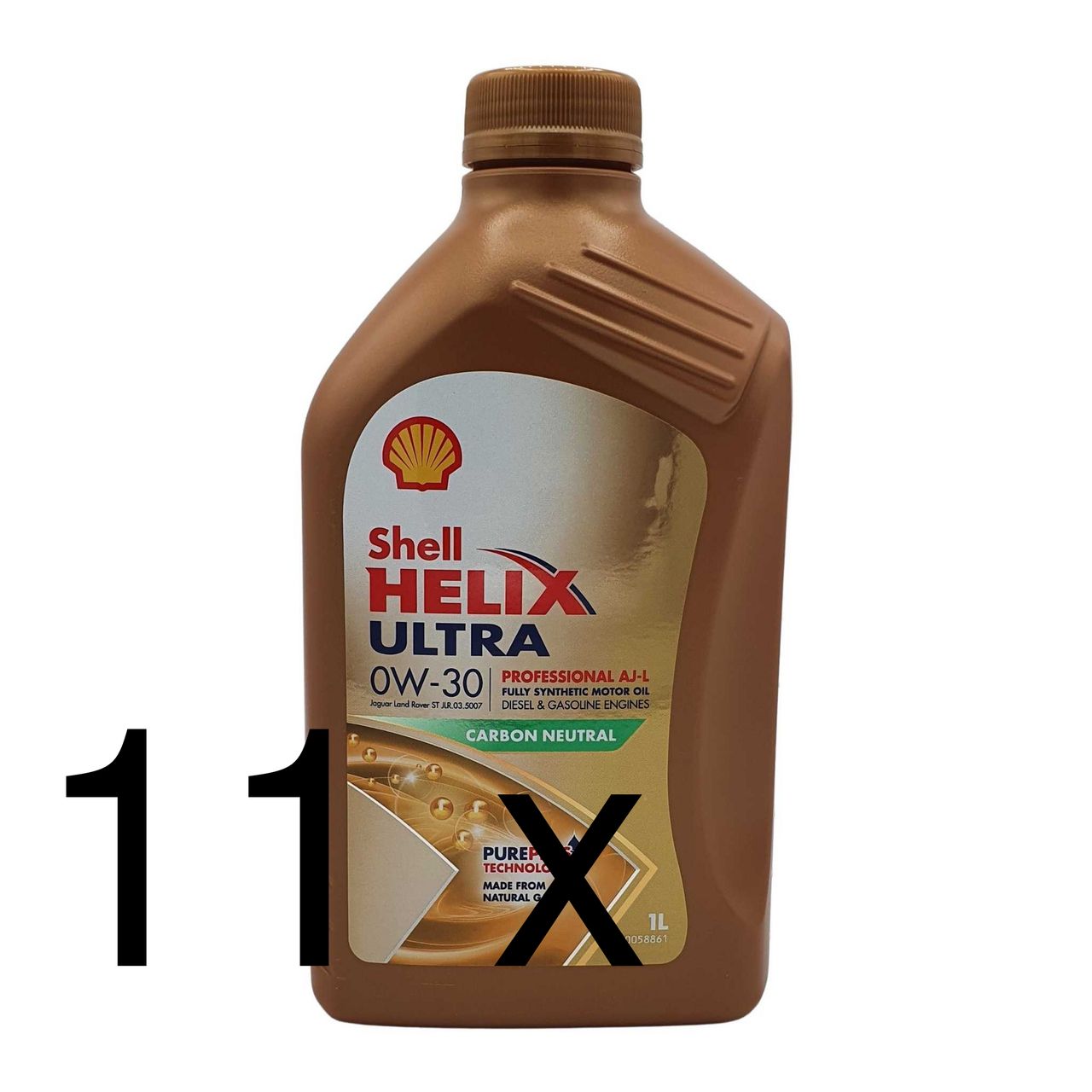 Shell Helix Ultra Professional AJ-L 0W-30 11x1 Liter Shell Helix Ultra Professional AJ-L 0W-30 11x1 Liter