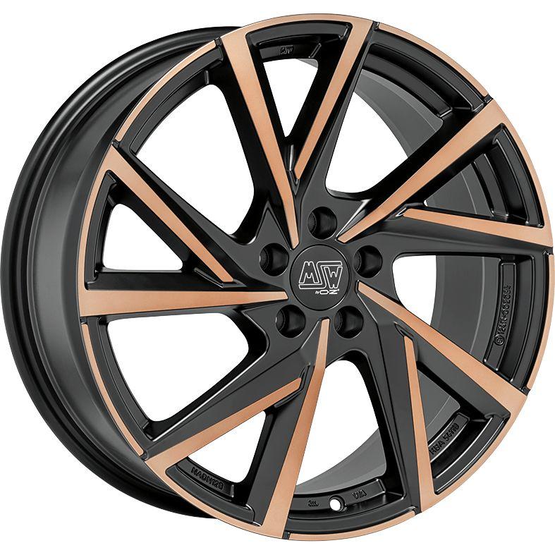 MSW (OZ) MSW 80/5 matt black copper full polished 8.0Jx18 5x112 ET40