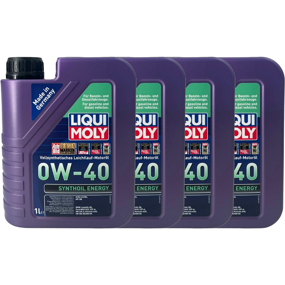 Liqui Moly Synthoil Energy 0W-40 4x1 Liter