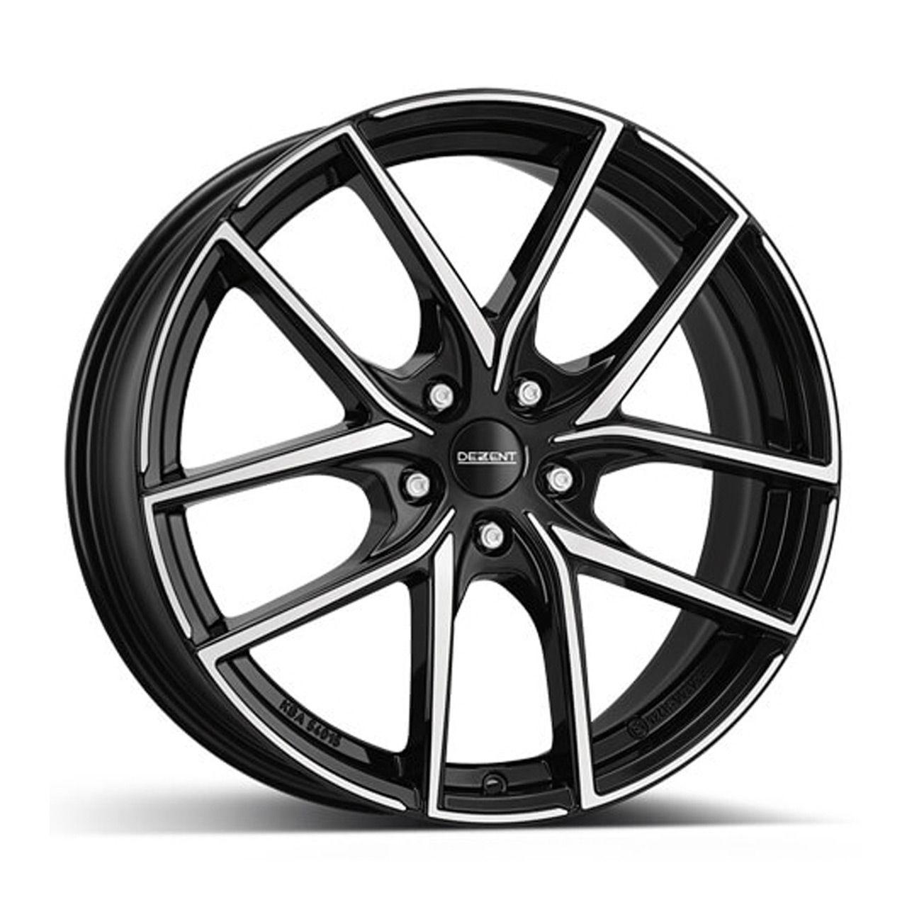 DEZENT DEZENT TO DARK black/polished 7.5Jx18 5x108 ET50.5
