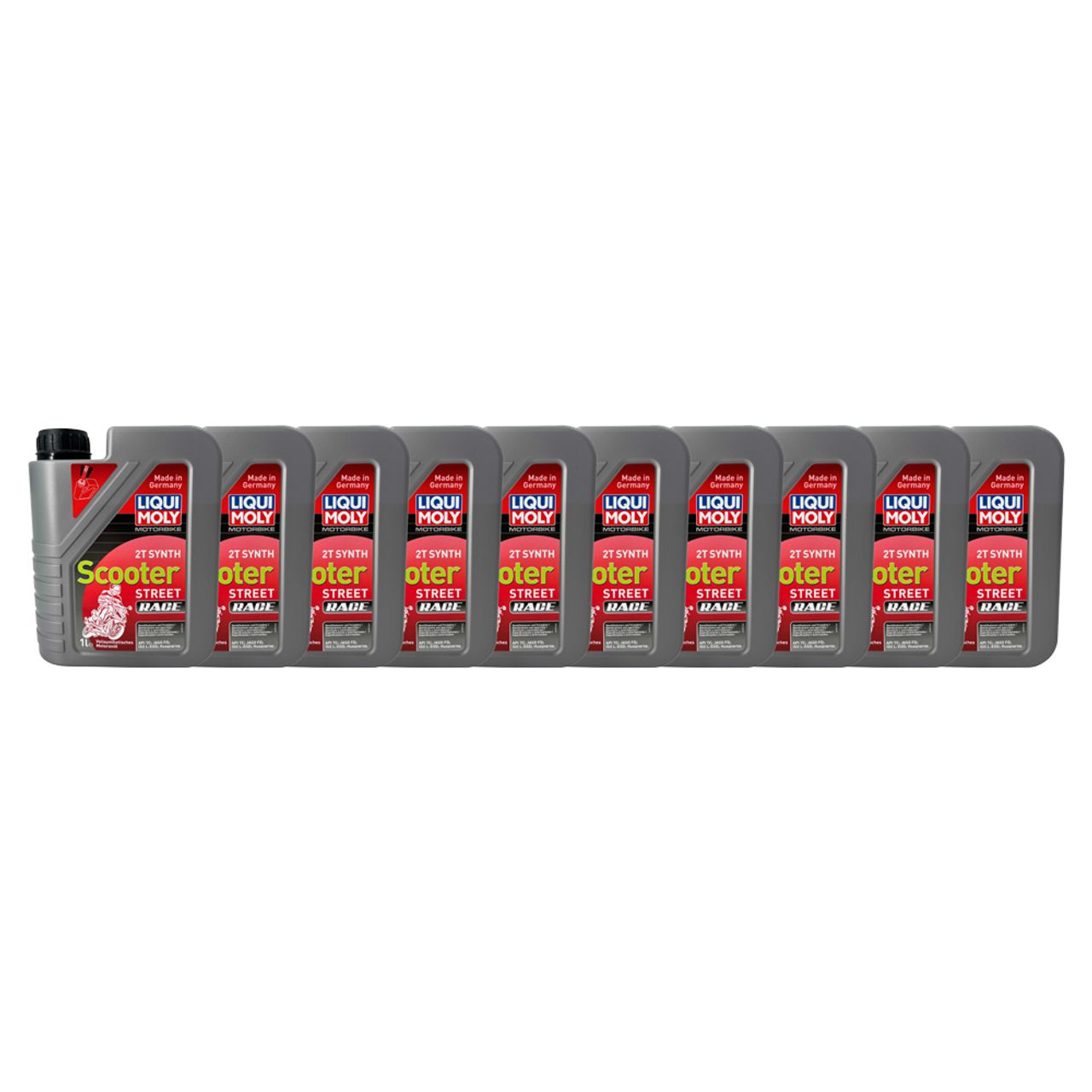 Liqui Moly Motorbike 2T Synth Scooter Race 10x1 Liter