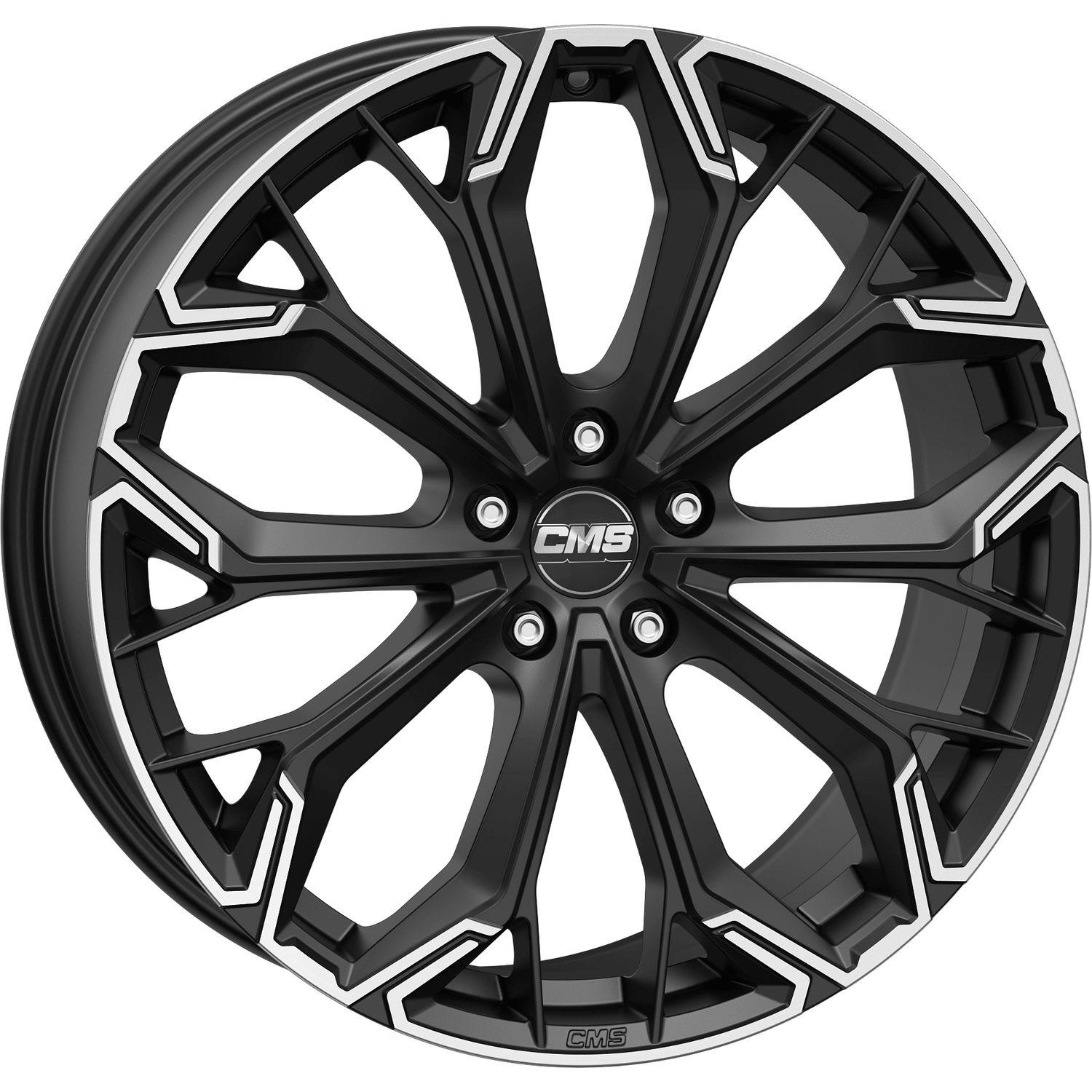 CMS C37 Part Diamond Matt Black 7.5Jx20 5x112 ET44