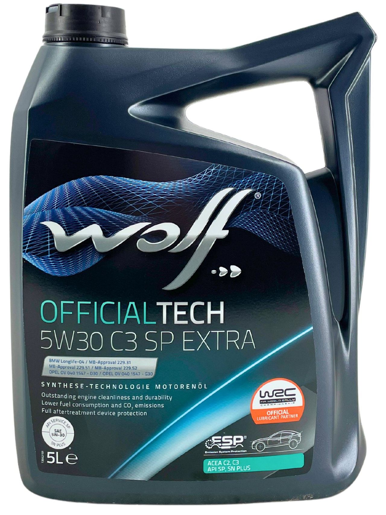 Wolf OfficialTech 5W-30 C3 SP Extra 5 Liter