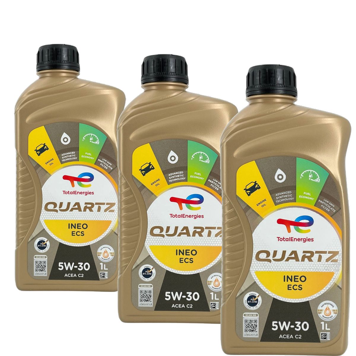 Total Quartz Ineo ECS 5W-30 3x1 Liter