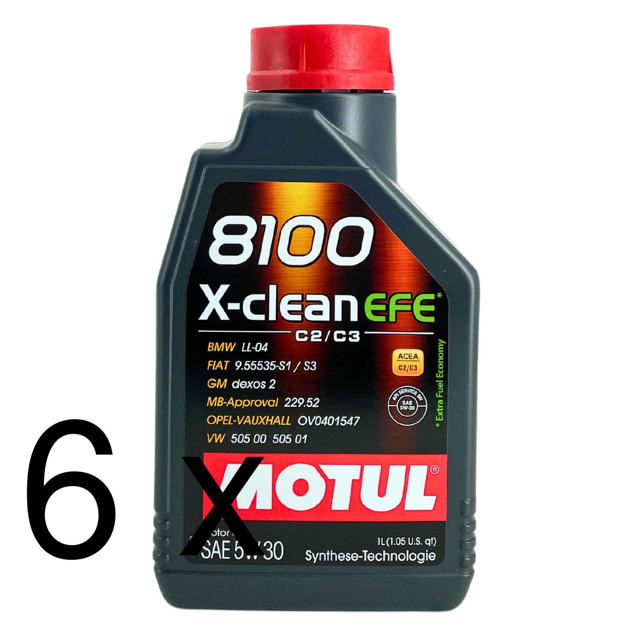 Motul 8100 X-clean EFE 5W-30 6x1 Liter Motul 8100 X-clean EFE 5W-30 6x1 Liter