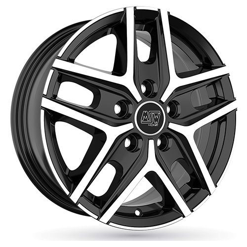 MSW (OZ) MSW 40 VAN gloss black full polished 6.5Jx16 5x114.3 ET44