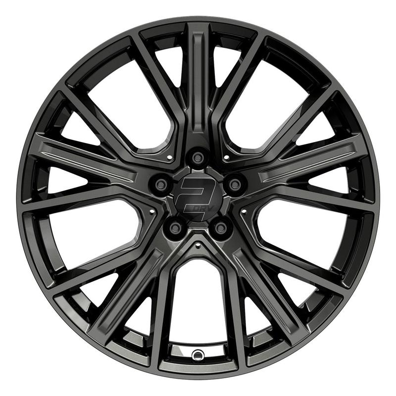 WHEELWORLD-2DRV WH34 dark gunmetal full painted 7.5Jx17 5x112 ET45