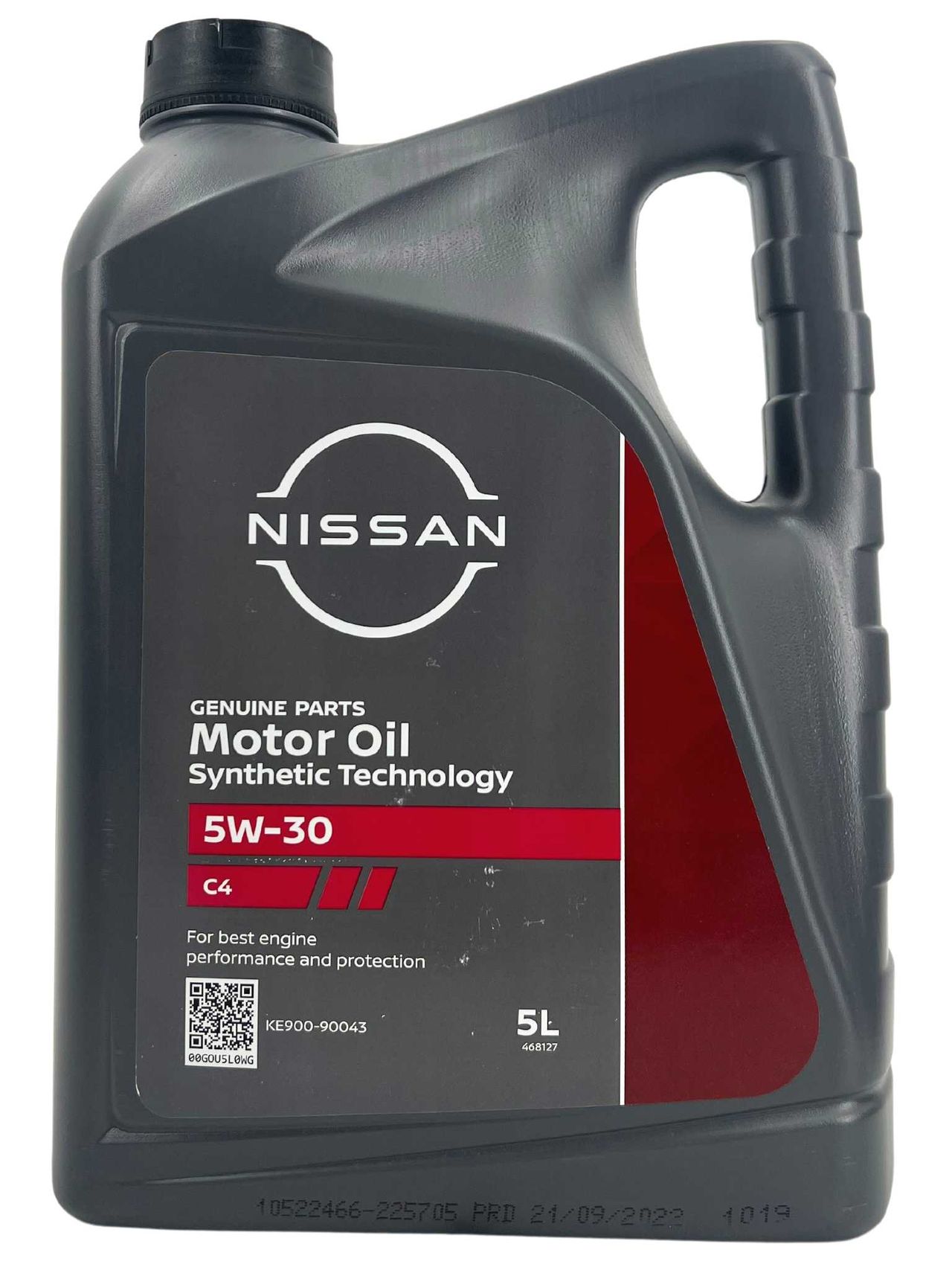Nissan Original 5W-30 DPF C4 5 Liter Nissan Original 5W-30 DPF C4 5 Liter