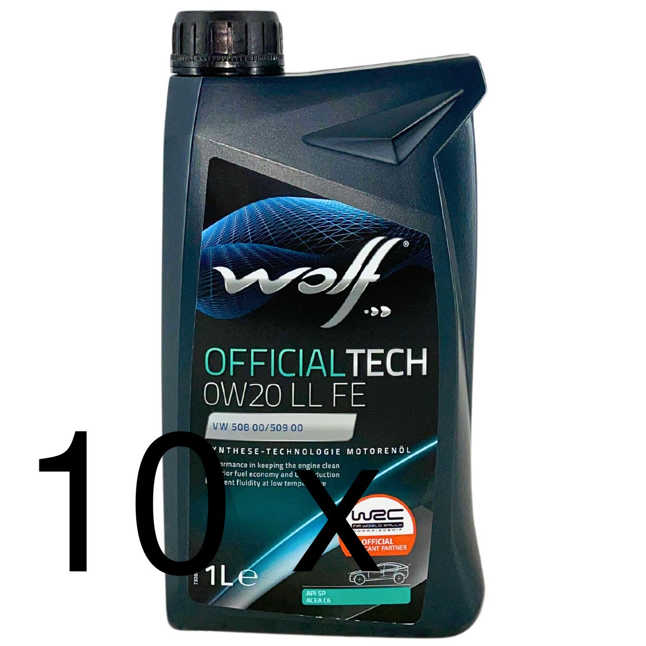 Wolf OfficialTech 0W-20 LL FE 10x1 Liter