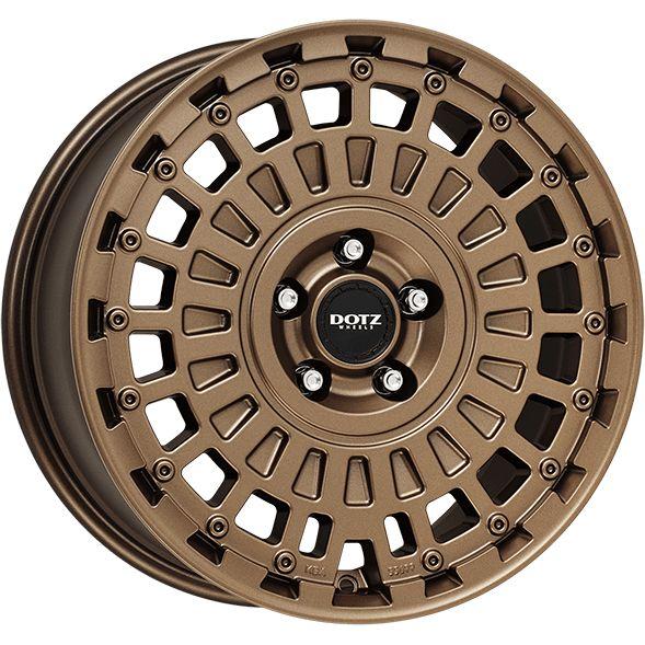 DOTZ TALARA BRONZE bronze matt 8.0Jx17 6x139.7 ET46