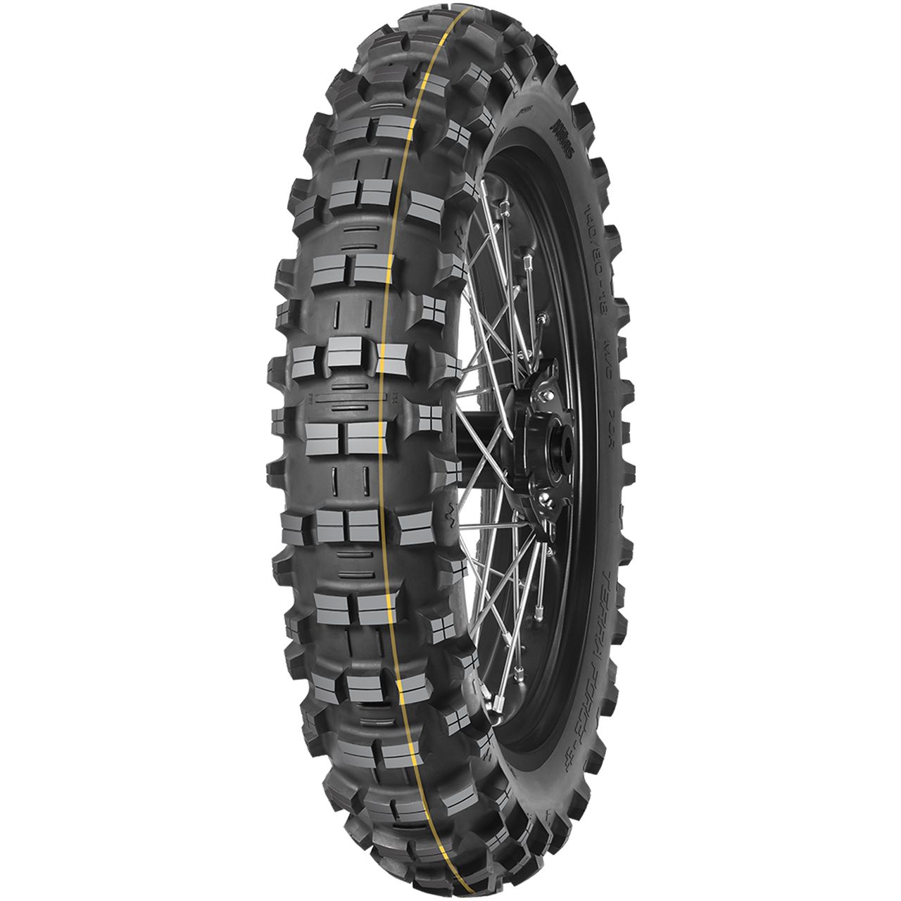 MITAS 140/80 - 18 M/C TT 70R TERRA FORCE-EF SUPER (YELLOW) (IND)