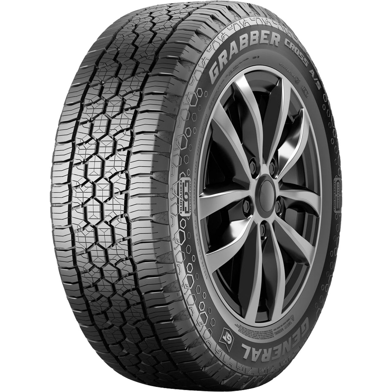 GENERAL TIRE GRABBER CROSS A/S (EVc) 225/55R19 99V (EVc) FR BSW