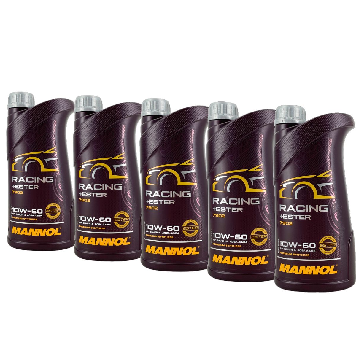 Mannol Racing + Ester 10W-60 5x1 Liter