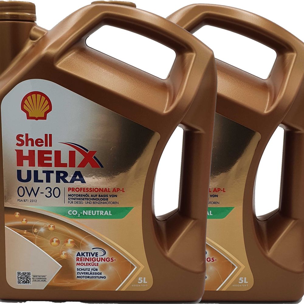 Shell Helix Ultra Professional AP-L 0W-30 2x5 Liter