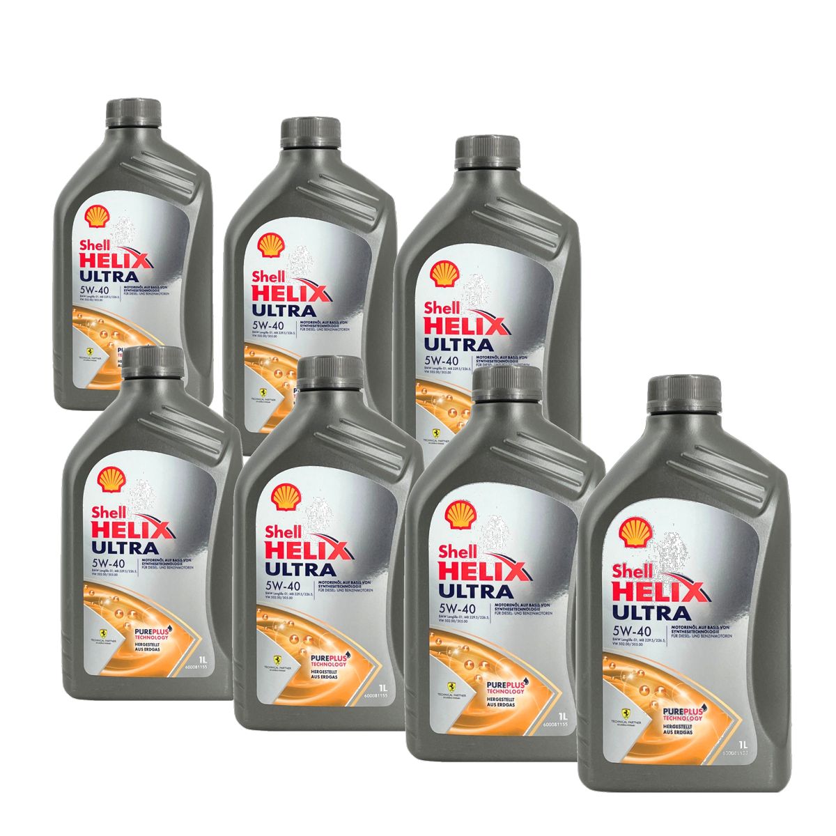 Shell Helix Ultra 5W-40 7x1 Liter