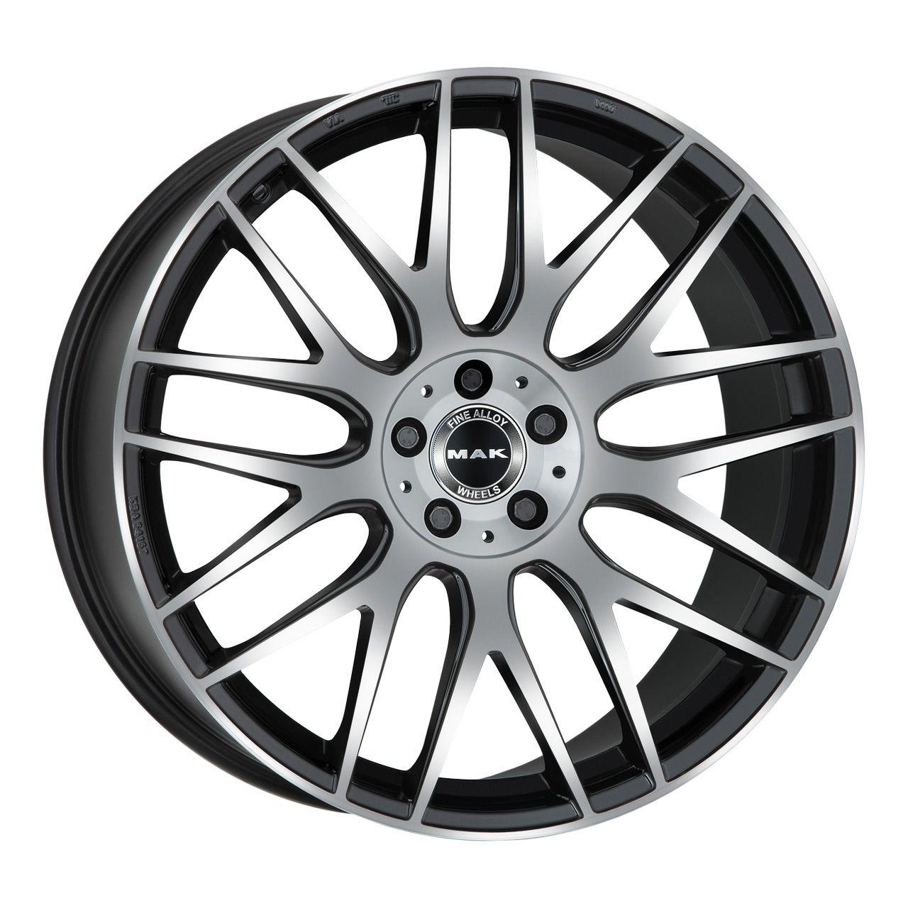 MAK ARROW gloss black mirror 8.0Jx18 5x112 ET33