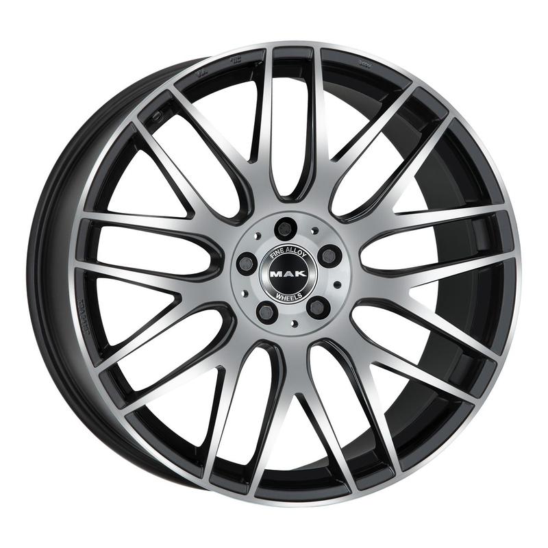 MAK ARROW gloss black mirror 8.0Jx18 5x112 ET33