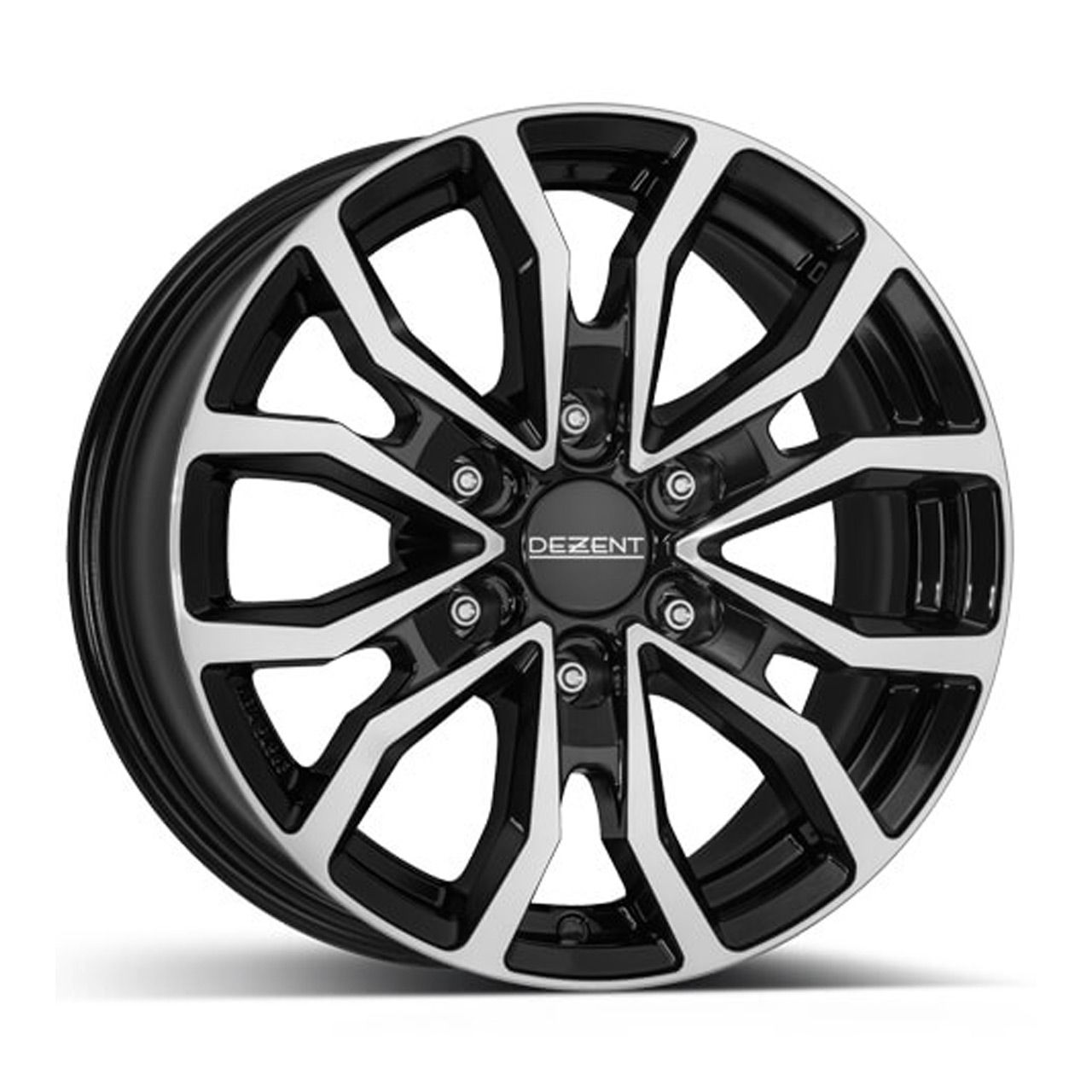 DEZENT DEZENT KC DARK black polished 6.5Jx16 6x120 ET50 DEZENT DEZENT KC DARK black polished 6.5Jx16 6x120 ET50