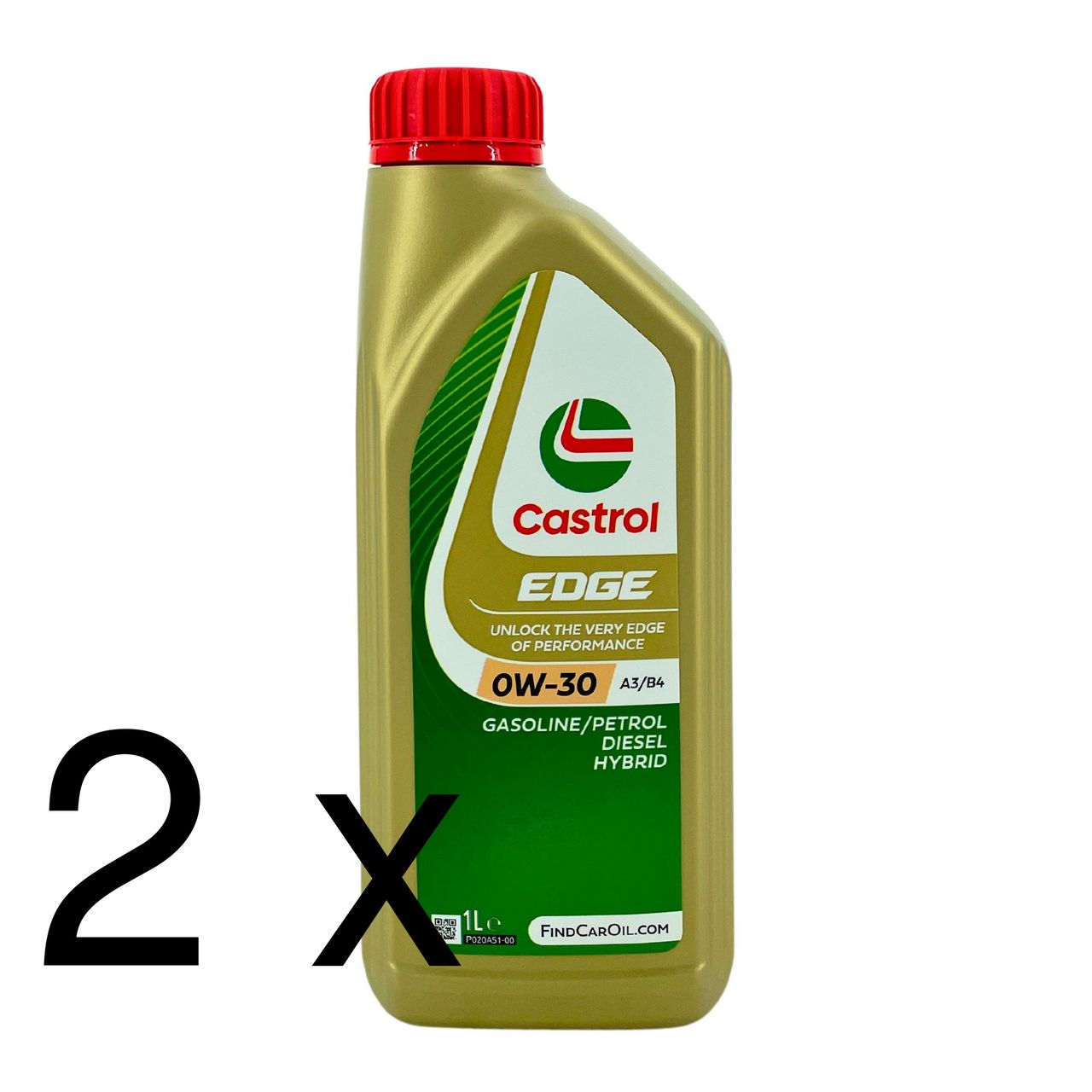 Castrol Edge 0W-30 A3/B4 2x1 Liter Castrol Edge 0W-30 A3/B4 2x1 Liter