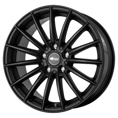 BROCK B36 satin schwarz matt 7.5Jx17 5x114.3 ET38