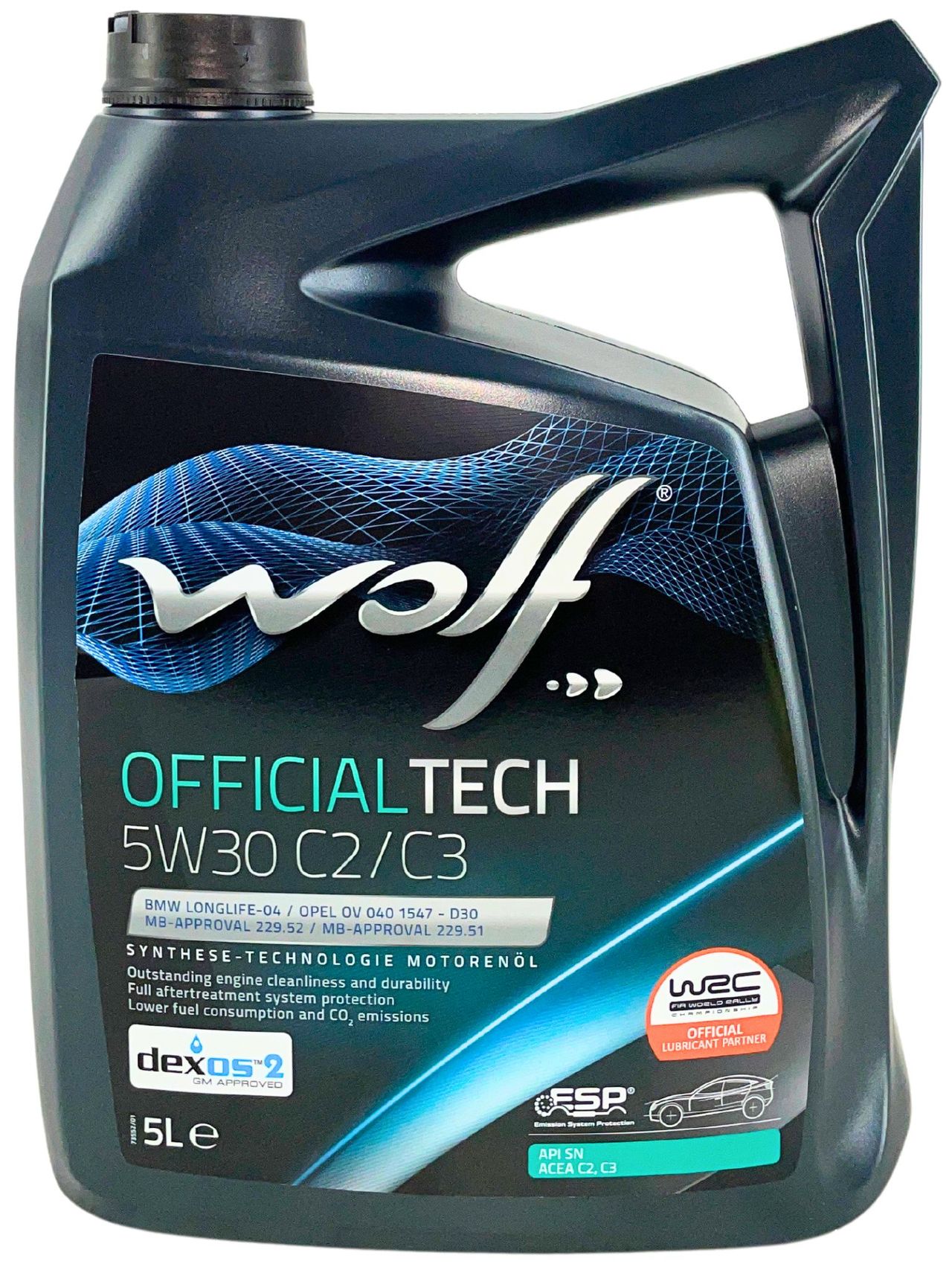 Wolf OfficialTech 5W-30 C2/C3 5 Liter