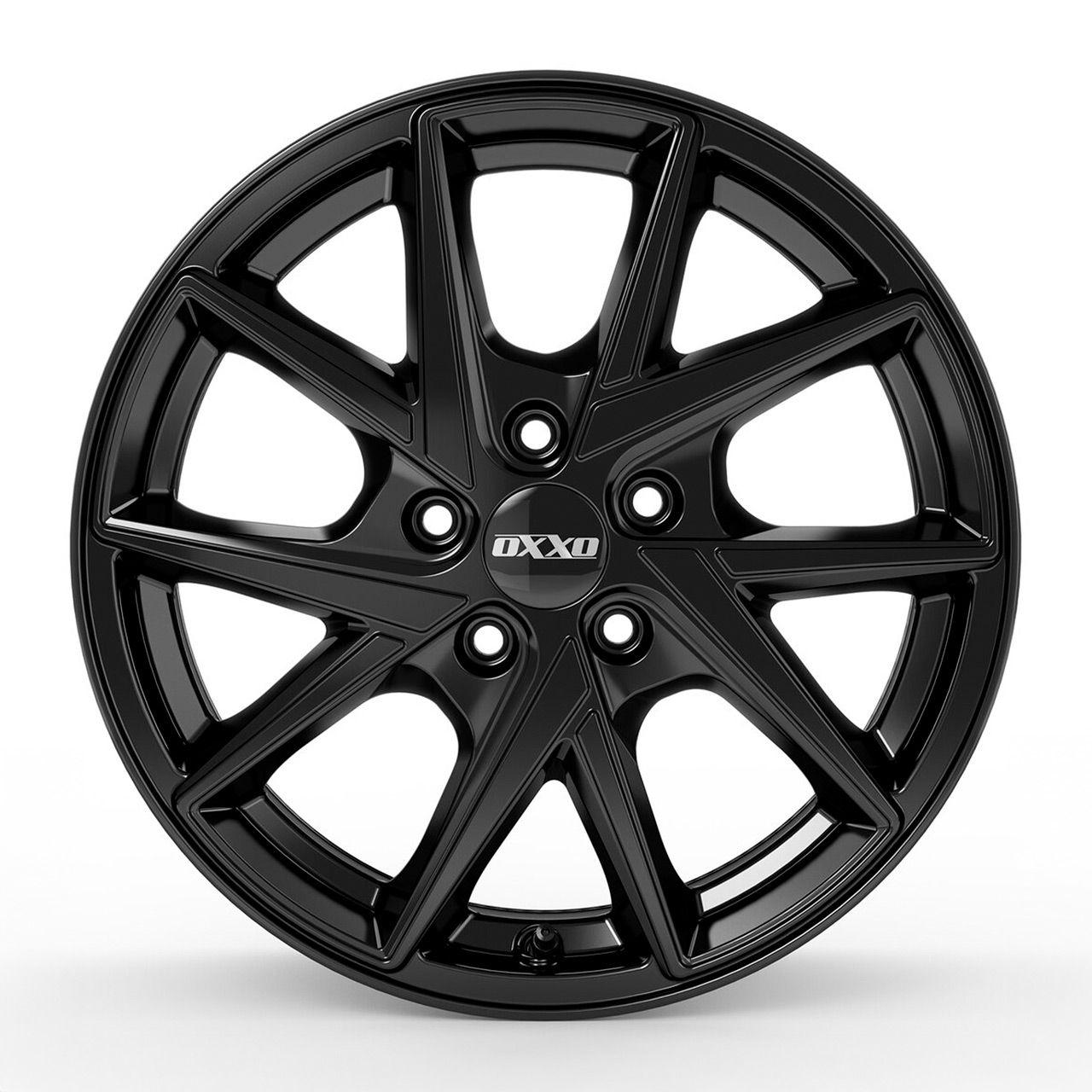 OXXO WHEELS CROW BLACK schwarz 6.0Jx15 4x100 ET35