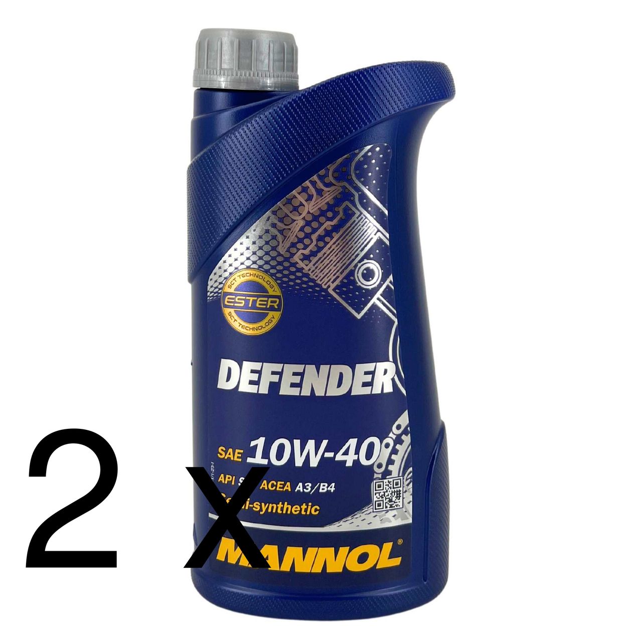 Mannol Defender 10W-40 2x1 Liter Mannol Defender 10W-40 2x1 Liter