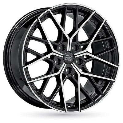MSW (OZ) MSW 74 gloss black full polished 8.0Jx19 5x108 ET45