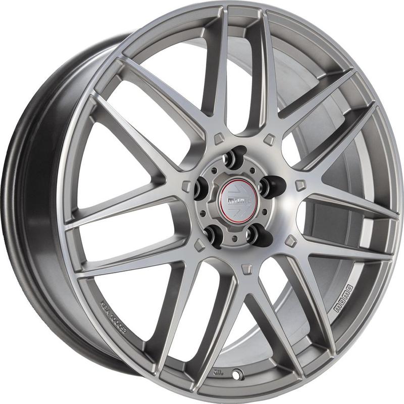 DIEWE COMPETIZIONE titan silver matt polish 8.0Jx19 5x112 ET30