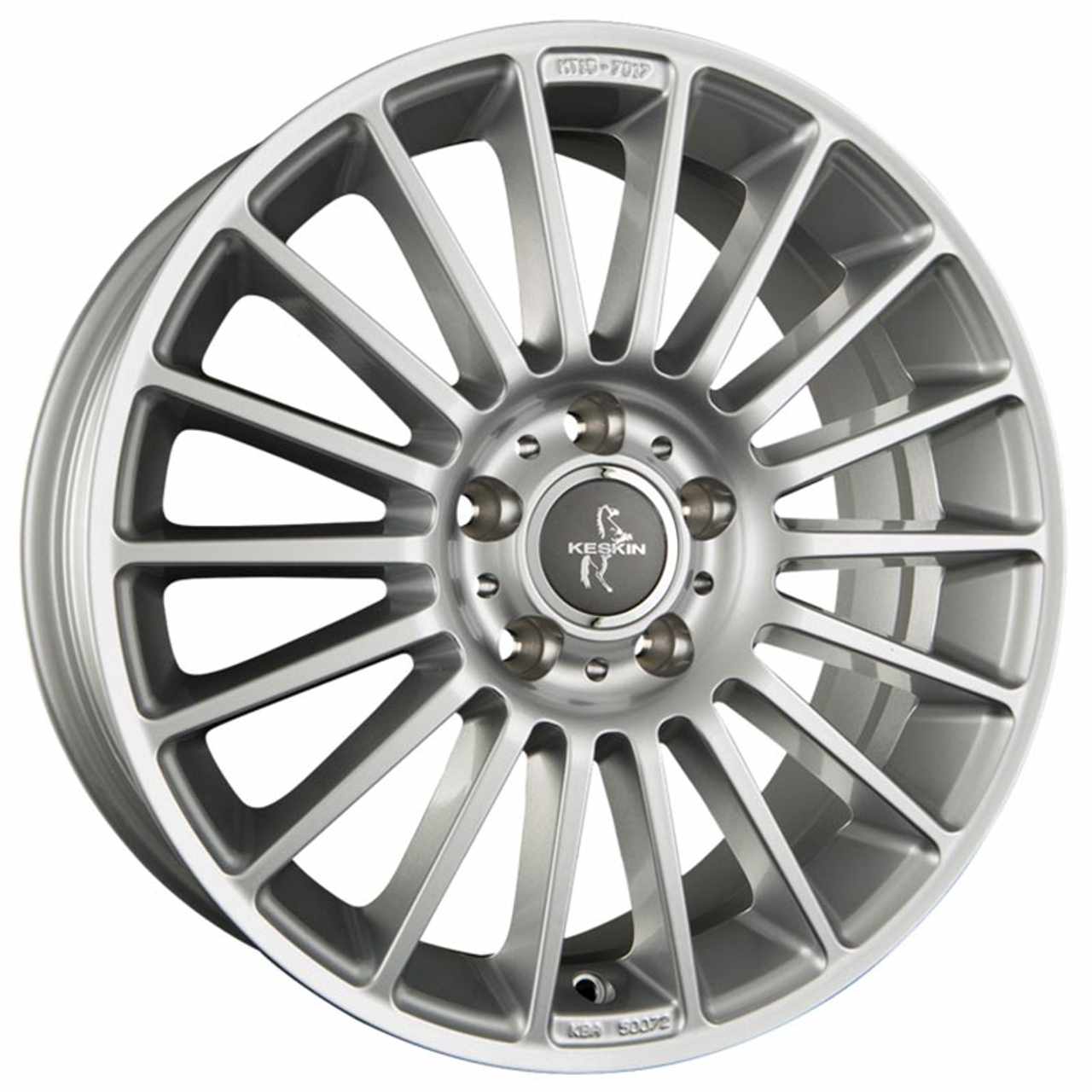 KESKIN KT15 SPEED silver painted 8.0Jx18 5x112 ET30