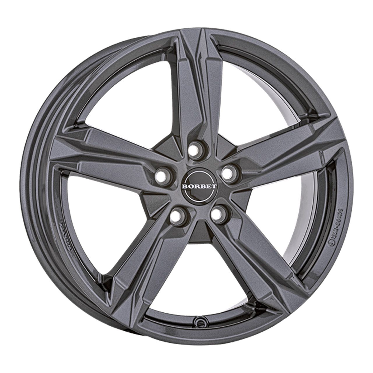 BORBET DESIGN T10 mistral anthracite glossy 8.0Jx18 5x112 ET40