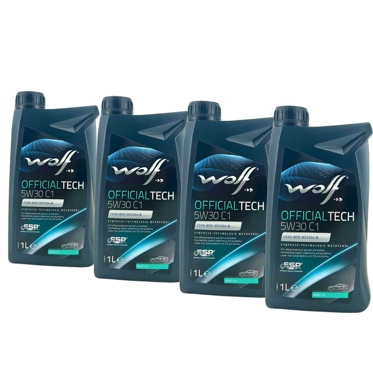 Wolf OfficialTech 5W-30 C1 4x1 Liter
