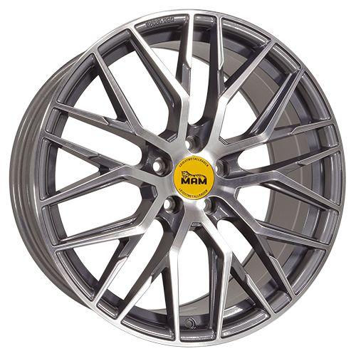 MAM WHEELS MAM RS4 palladium front polished 8.5Jx20 5x112 ET30