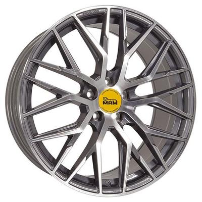 MAM WHEELS MAM RS4 palladium front polished 8.0Jx18 5x108 ET45