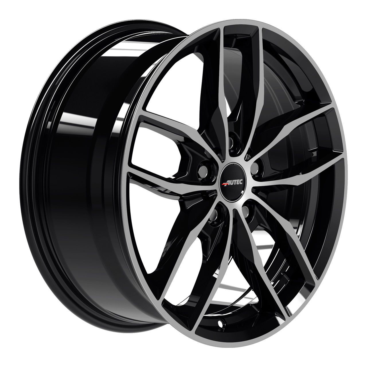 AUTEC TYP BV - BAVARIS schwarz poliert 8.0Jx18 5x112 ET30