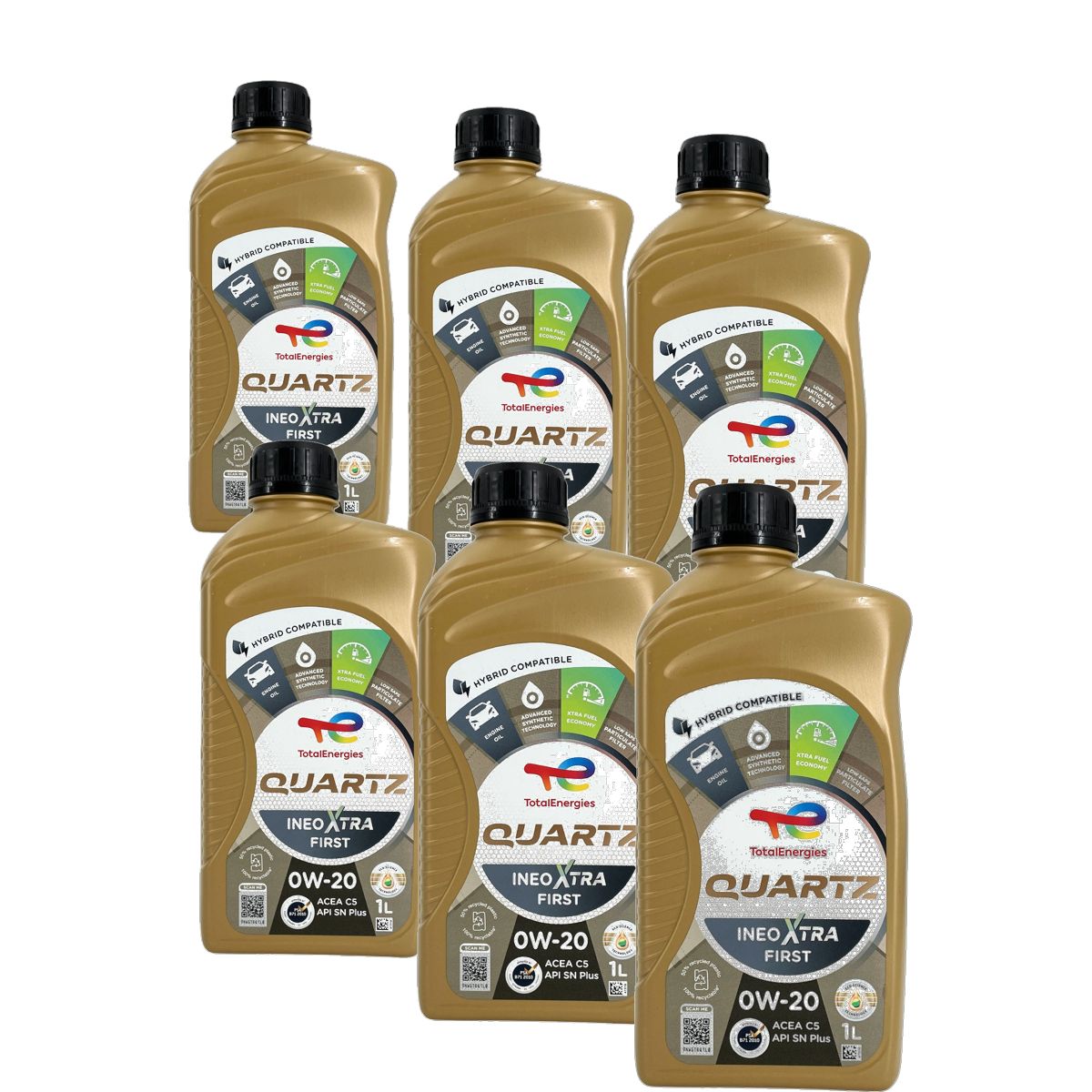 Total Quartz Ineo Xtra First 0W-20 6x1 Liter