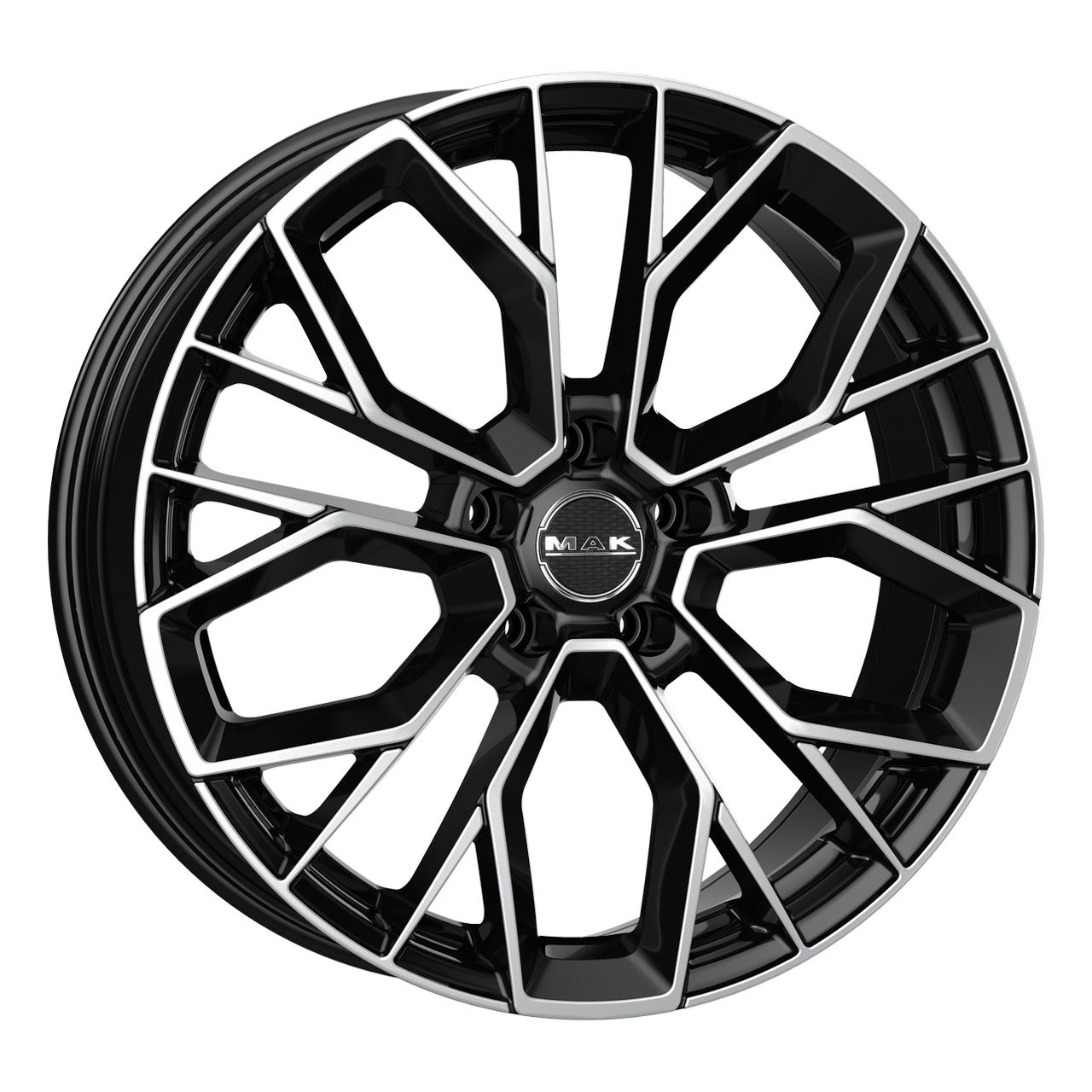 MAK STILO-D black mirror 9.5Jx19 5x108 ET48
