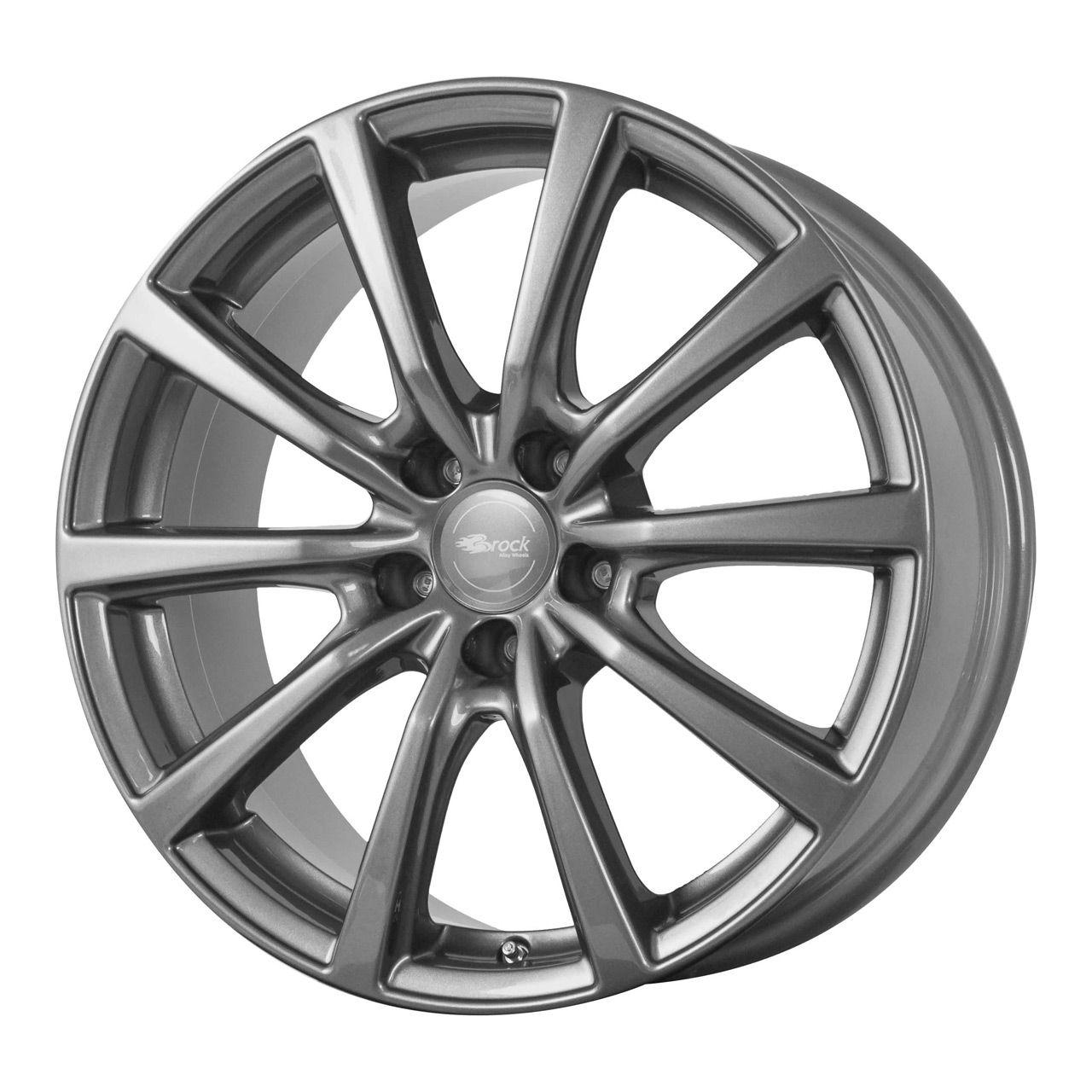 BROCK B32 titan metallic (tm) 8.5Jx18 5x114 ET38