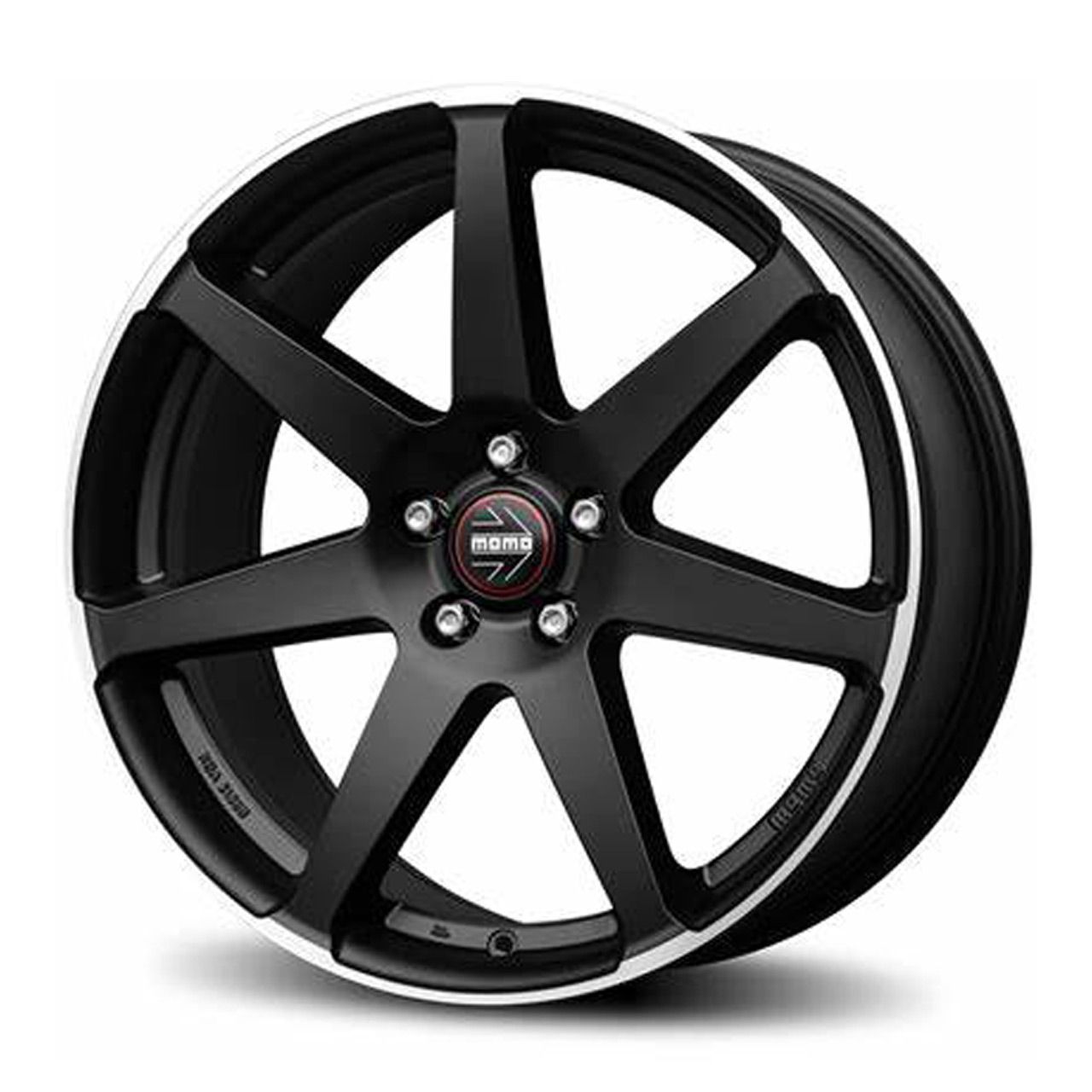MOMO WHEELS SEVEN black matt polish 8.5Jx19 5x112 ET35