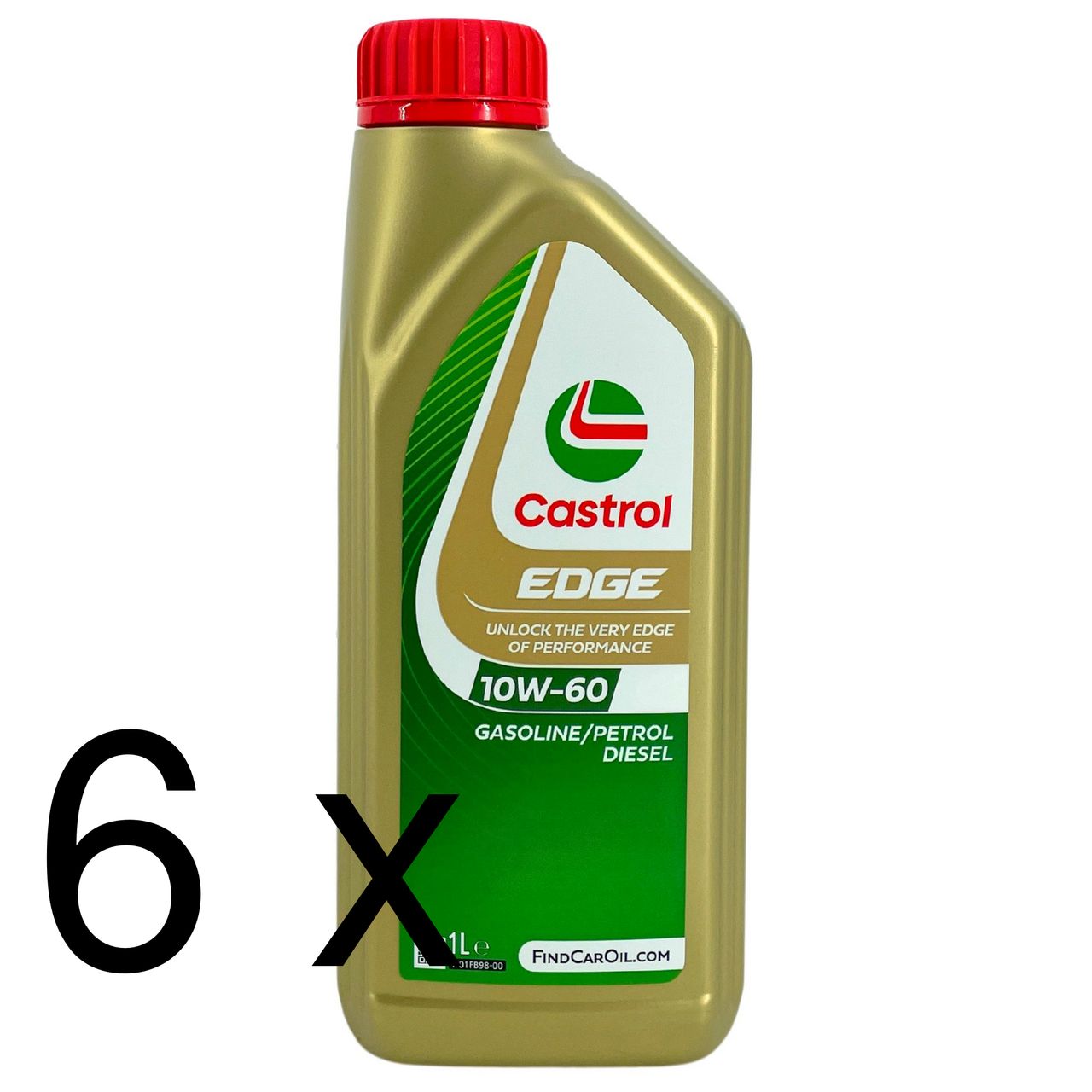 Castrol Edge 10W-60 6x1 Liter Castrol Edge 10W-60 6x1 Liter