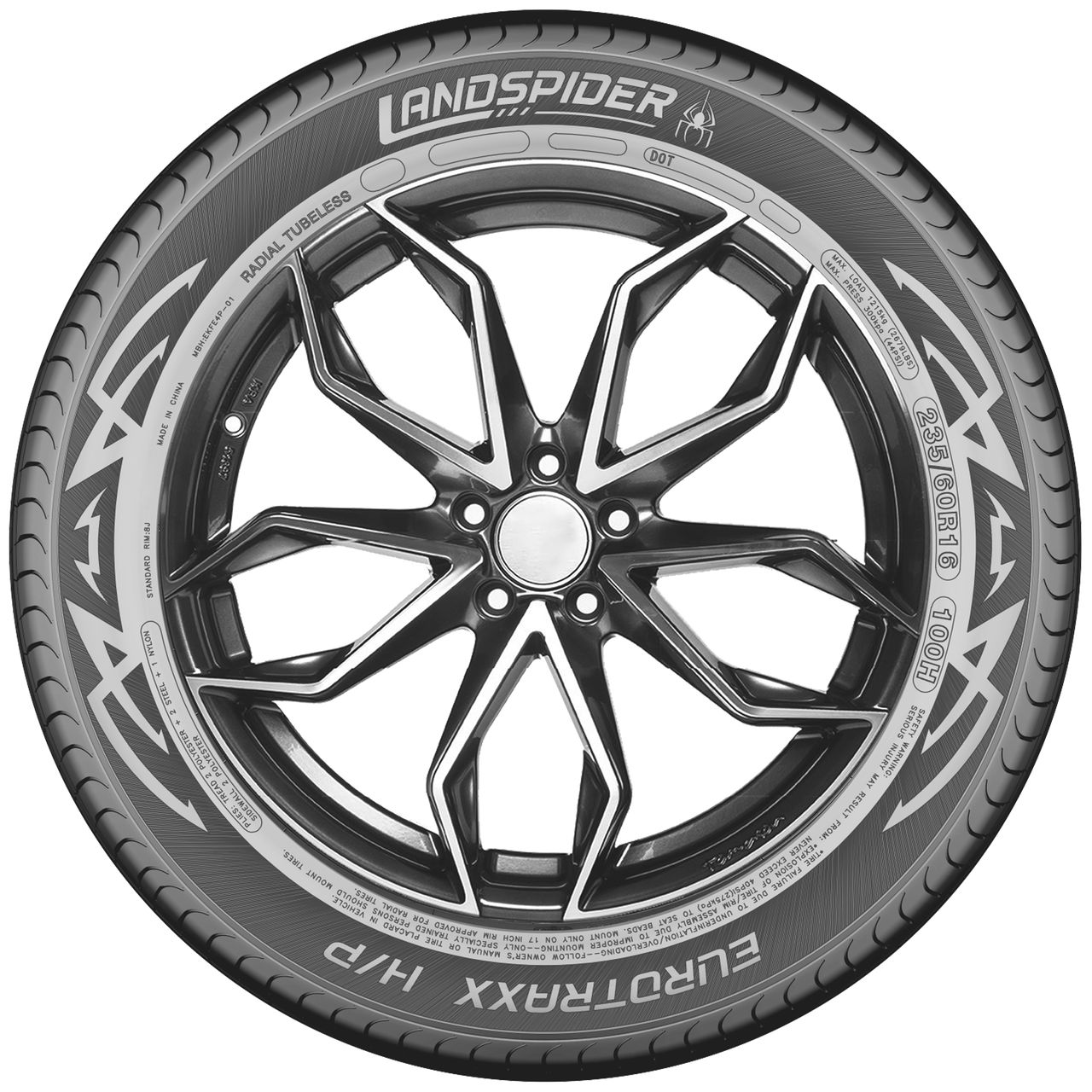 LANDSPIDER EUROTRAXX H/P 205/55R16 91W BSW