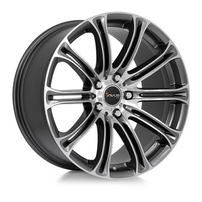 AVUS RACING AC-MB1 anthracite polished 8.5Jx20 5x120 ET35