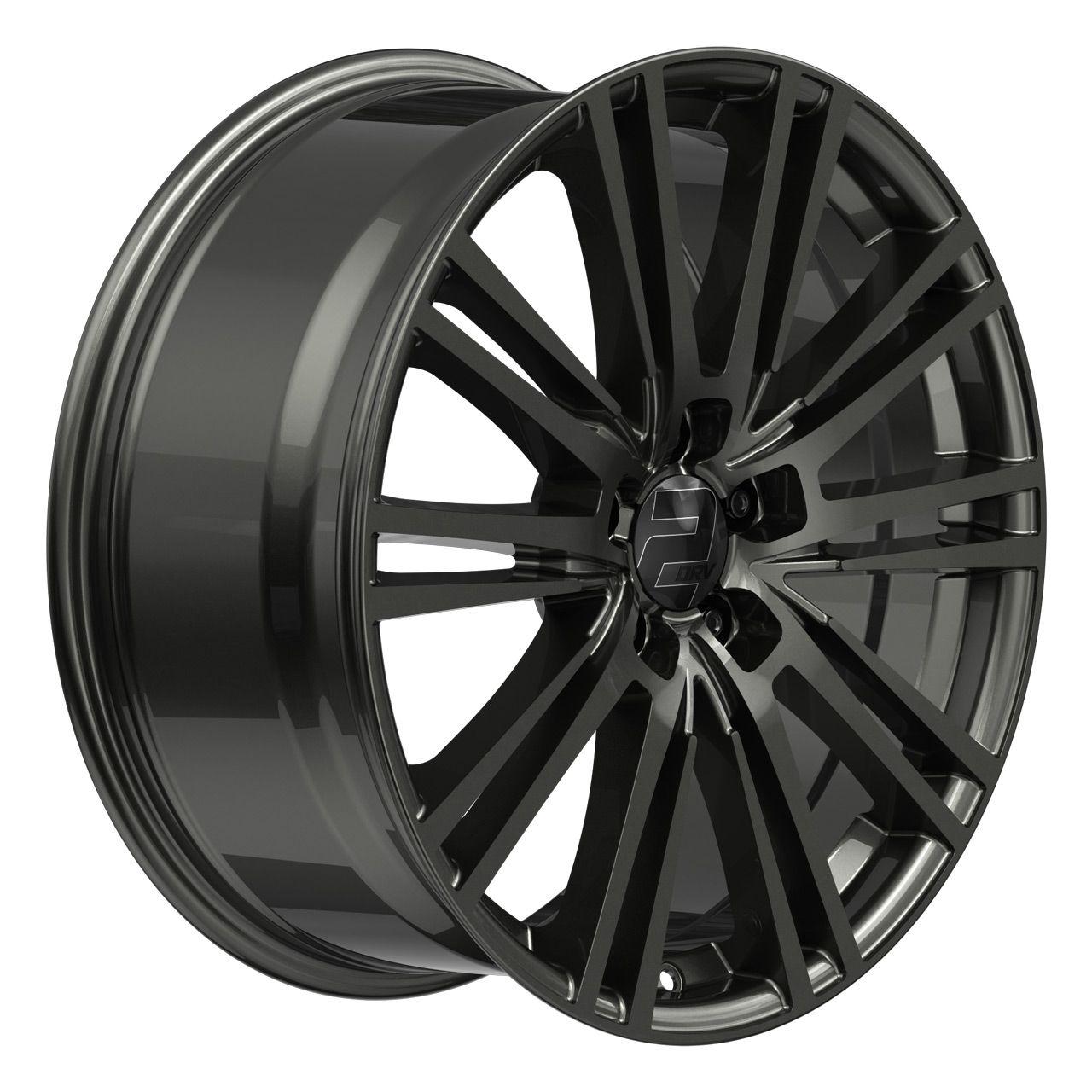 WHEELWORLD-2DRV WH18 dark gunmetal full painted 8.5Jx19 5x112 ET30