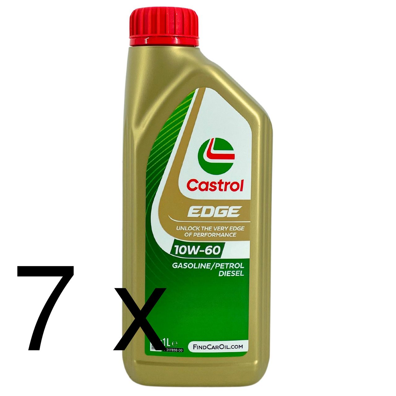 Castrol Edge 10W-60 7x1 Liter Castrol Edge 10W-60 7x1 Liter