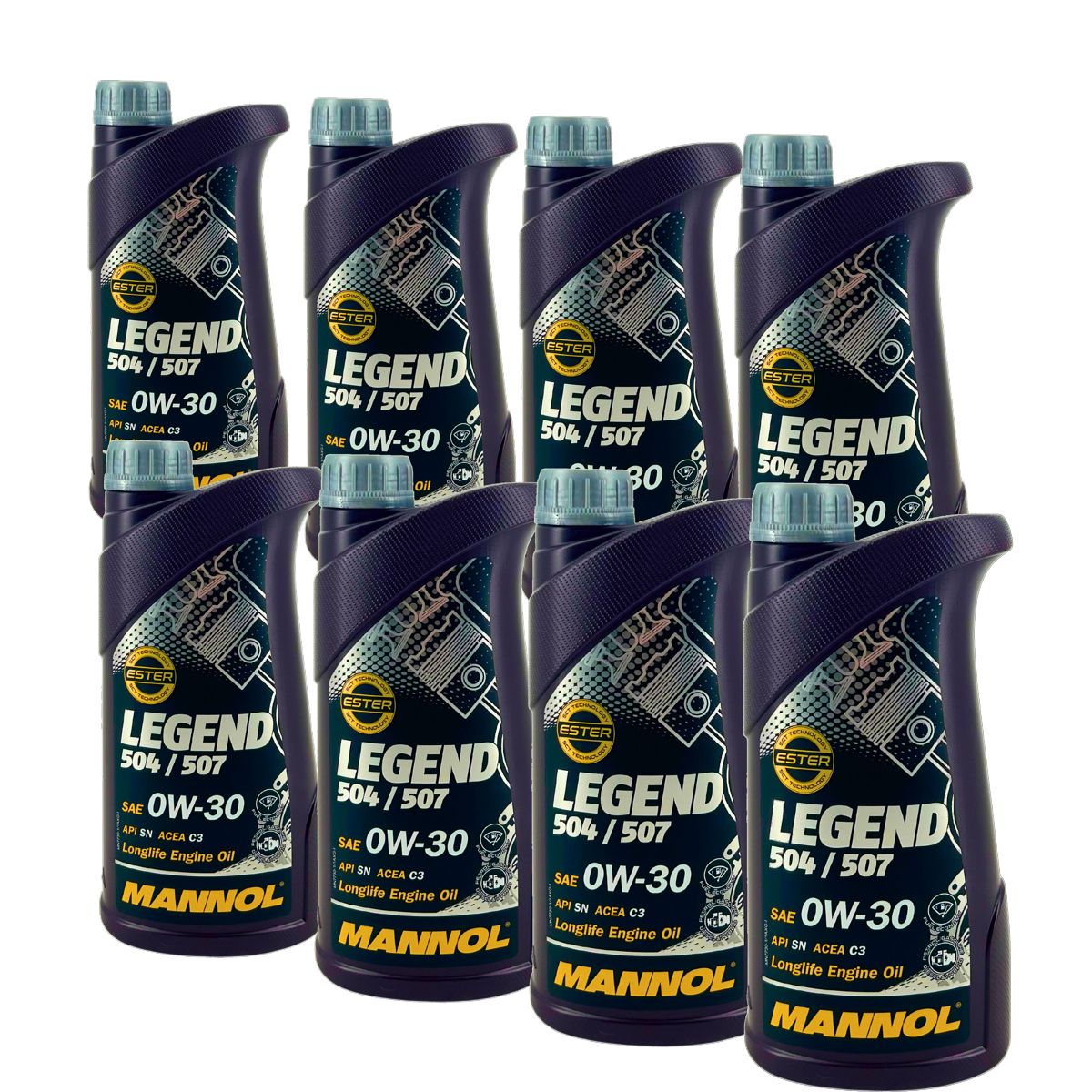 Mannol Legend 504/507 0W-30 8x1 Liter