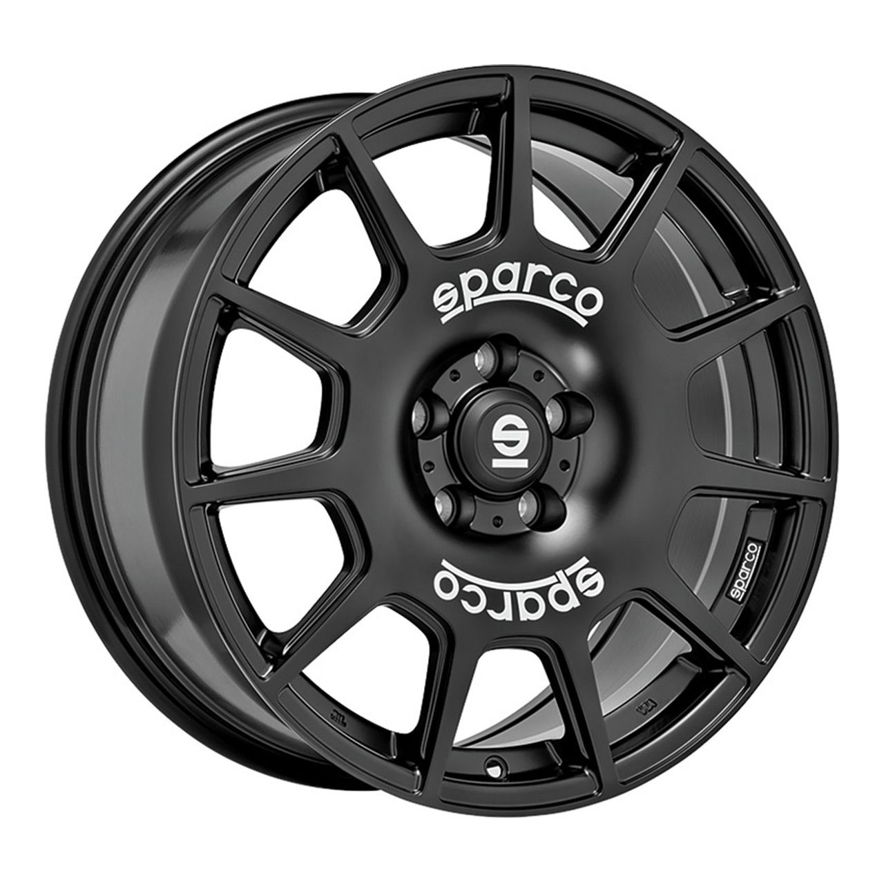 SPARCO SPARCO TERRA matt black + white lettering 8.0Jx18 5x100 ET35