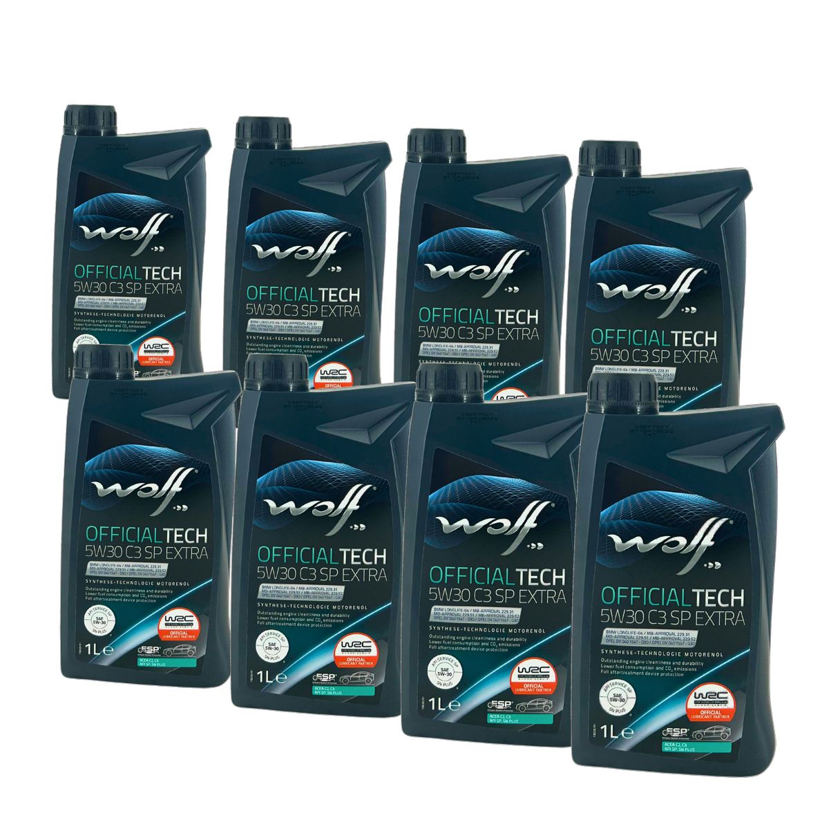 Wolf OfficialTech 5W-30 C3 SP Extra 8x1 Liter