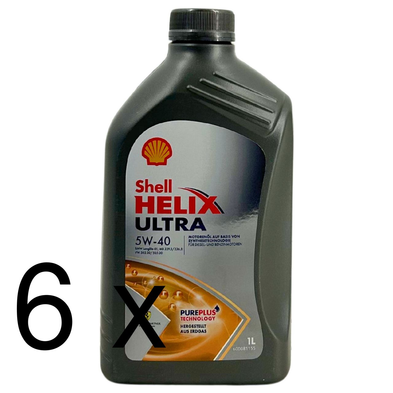 Shell Helix Ultra 5W-40 6x1 Liter Shell Helix Ultra 5W-40 6x1 Liter