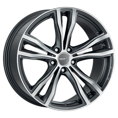 MAK X-MODE gun metal mirror face 10.5Jx21 5x112 ET43